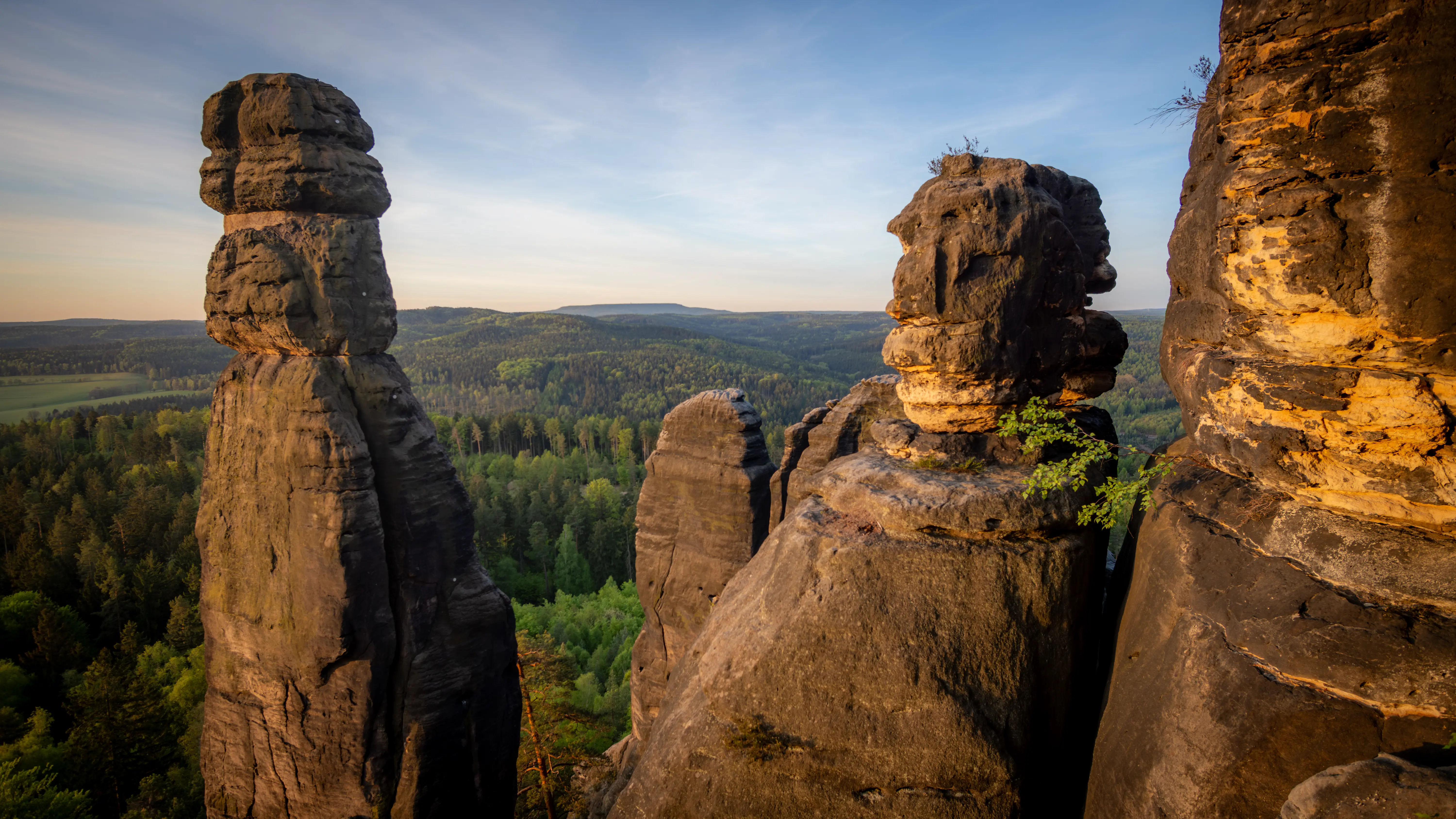 Barbarine am Pfaffenstein in der Sächsischen Schweiz