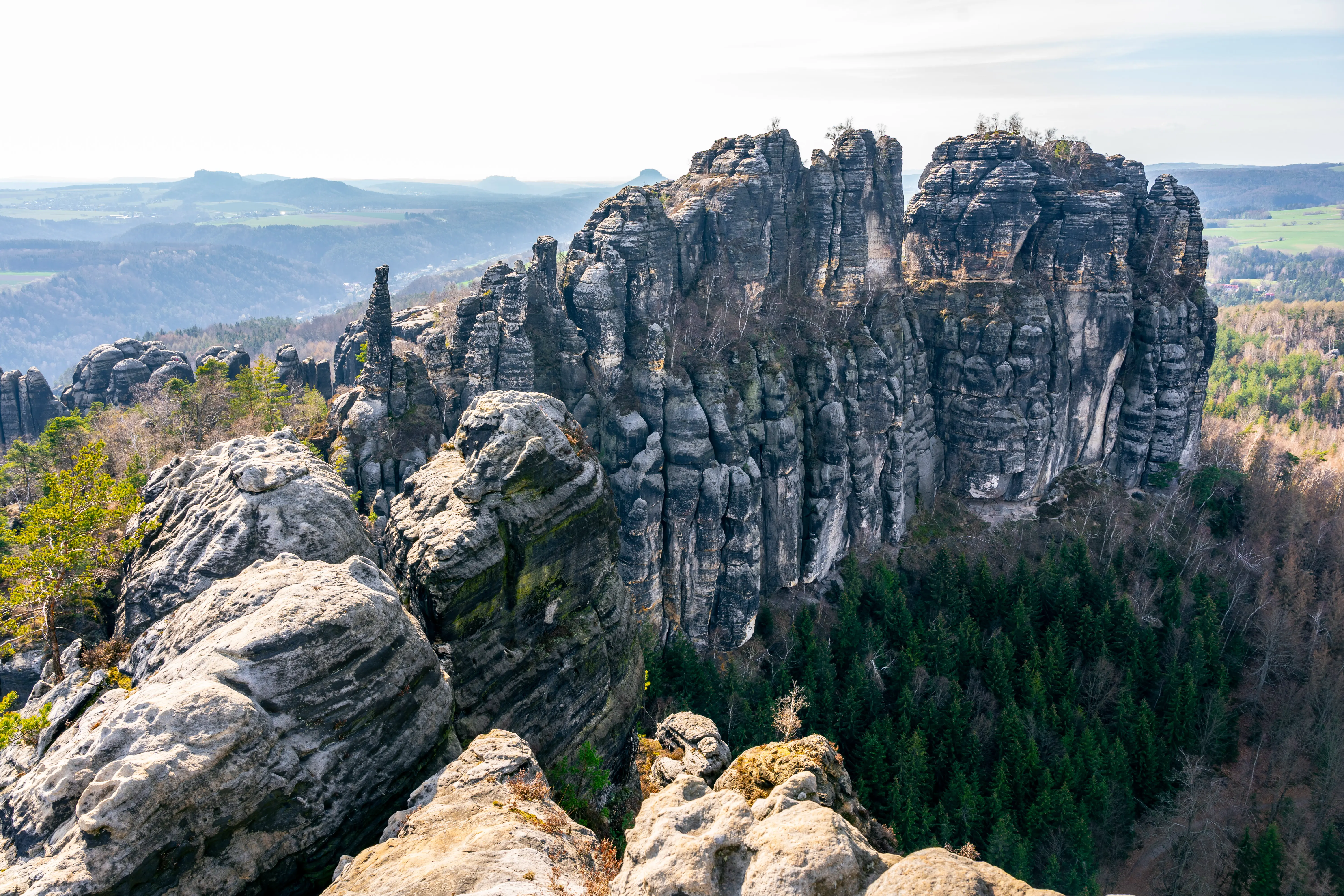 Schrammsteine Nationalpark Sächsische Schweiz
